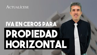 Declaración de IVA en ceros para propiedad horizontal [upl. by Odnalor]