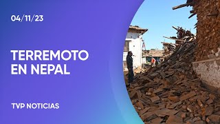 Terremoto trágico en Nepal dejó al menos 157 muertos [upl. by Greiner]