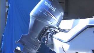 How to check the oil in a Yamaha four stroke outboard [upl. by Eveam]