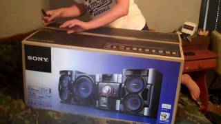 Unboxing of the Sony Mini HIFI Component System [upl. by Asus623]