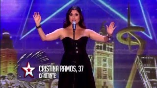 Cristina Ramos  Got Talent 2016 Opera Rock  Highway to hell [upl. by Ecinehs328]