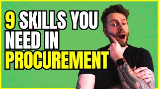 9 Procurement Skills You Need To Know [upl. by Apollus274]