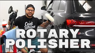 How to use a rotary polisher FOR BEGINNERS [upl. by Gamages395]