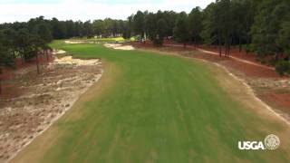 Pinehurst No 2 Flyover Series Hole 5 [upl. by Yale783]