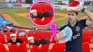 ¡JUGAMOS AL ESCONDIDO EN EL ESTADIO QUISQUEYA El Último En Ser Encontrado Gana 100000 x Navidad🤑 [upl. by Nylekcaj]