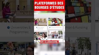 Meilleures plateformes de recherche de bourses d’études [upl. by Hachmin]