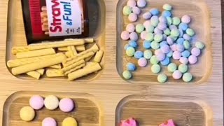 Asmr  Candies Asmr🌸 Satisfying candies asmr Pinkpunch2 trending asmr [upl. by Ahsirkal]