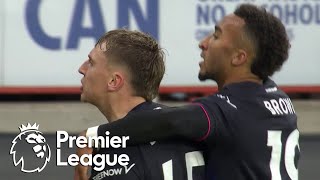 Alfie Doughty nutmegs Wes Foderingham to make it 10 for Luton Town  Premier League  NBC Sports [upl. by Eidlog]