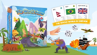 The World Game  Best Geography Board Game 🌎  Fun and educational [upl. by Aneeg]