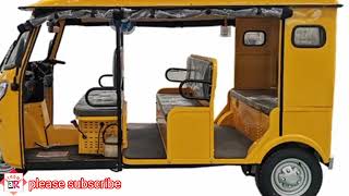 Bajaj tricycle motorcycle passenger  motorcycle tricycle moto taxi  three wheel tricycle 7 seet [upl. by Scoter]