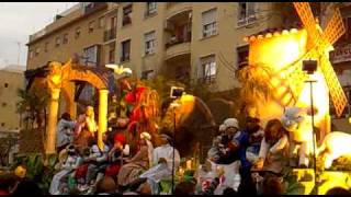 Cabalgata Reyes Magos de Cádiz 2010 1ª parte [upl. by Madian]