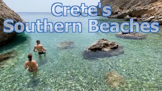 Cretes Southern Beaches  Sfakia Sweet Water Loutro amp Marmara [upl. by Leind]