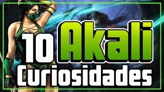 10 Curiosidades de Akali  EL PUÑO DE LAS SOMBRAS [upl. by Neroled]