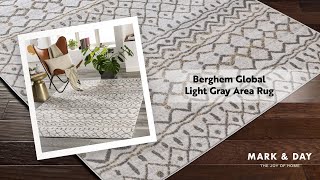 Berghem Global Light Gray Area Rug [upl. by Norina431]