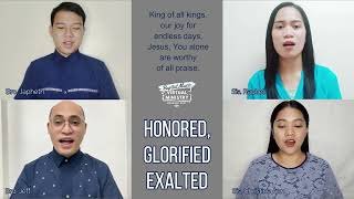 Honored Glorified Exalted  Baptist Music Virtual Ministry  Quartet [upl. by Lail743]