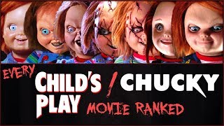 Every Childs Play  Chucky Movie RANKED [upl. by Eniarda]