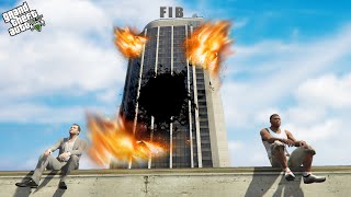 FRANKLIN AND MICHAEL BLAST FIB BUILDING AND EARN 50 CRORES BUY BUGATTI CHIRON ON DHANTERAS 🤑🤑 [upl. by Runstadler]