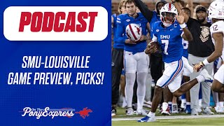 SMU vs Louisville game preview predictions with Hayden Howerton  SMU Football Subscriber Mailbag [upl. by Dragon]