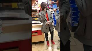 Robbed my cousin oldvideo viral funny okcpranks robbery joke 711 shorts [upl. by Adnowal816]