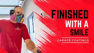 This team finished STRONG All smiles on this garage coating [upl. by Arundel]