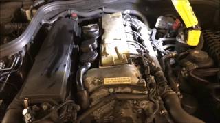 Mercedes e class 220 diesel glow plugs removal and replacement [upl. by Fenton]