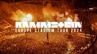 Rammstein  Europe Stadium Tour 2024 Tickets on sale now [upl. by Sivrup]