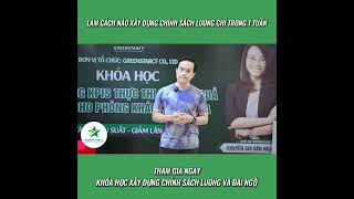 Khóa học xây dựng lương thưởng dành cho bác sĩ nha khoa [upl. by Kalin908]