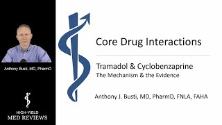 Pharmacology  Tramadol amp Flexeril Drug Interaction [upl. by Ylrebmyk]