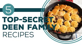 Full Episode Fridays Secret Recipes  5 TopSecret Deen Family Recipes [upl. by Liatris]