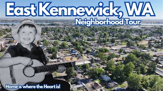 East Kennewick Washington Area Tour TriCities WA [upl. by Jaunita]