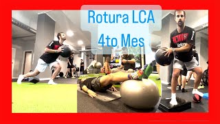 6 🔴 4to MES ⚠️ ¡¡Rehabilitación LIGAMENTO Cruzado Anterior y Meniscos 😭 LCA [upl. by Nylsirhc903]