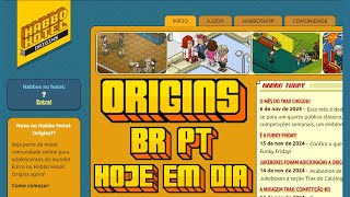 Como está o Habbo Hotel Origins BRPT hoje em dia [upl. by Atem]