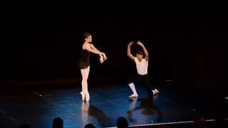 Adagio do Pas de Deux do ballet Harlequinade BR HD [upl. by Aronid]