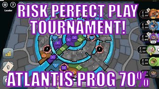 Risk Perfect Play Tournament Week 10  This Map Drives Me in Circles [upl. by Evelunn]