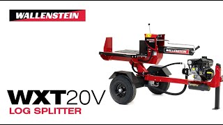 Wallenstein WXT20V Log Splitter [upl. by Maillij]