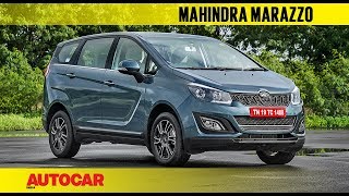 Mahindra Marazzo  First Drive Review  Autocar India [upl. by Metah]