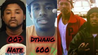 Dthang 600 beatup Troy amp King Von 007 Nate Tyquanworld helped Dthang jump Troy Oblock [upl. by Palestine396]