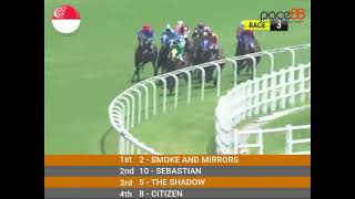 20240203  Race 3 Singapore Kranji Horse Racing Highlights  Pace88 Horse [upl. by Borchert]