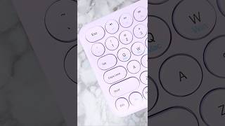 😍 Ultra Slim WIRELESS Keyboard Unboxing shorts asmr [upl. by Philender]