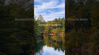 Fall in Bracebridge Ontario 🇨🇦ontario ontariocanada muskoka [upl. by Netaf633]