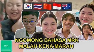 ENG SUB NGOMONG BAHASA MRK MALAH KENA MARAH DI OmeTV 🇨🇳🇹🇭🇰🇷🇮🇩🇦🇺 [upl. by Llahsram]