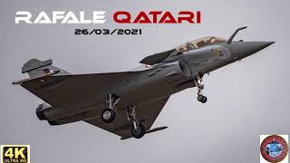 RAFALE Qatari 26 Mars 2021 Approches terrain [upl. by Heilman809]