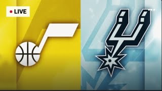 Utah Jazz vs San Antonio Spurs NBA Live Play by Play Scoreboard  Interga [upl. by Primaveras524]