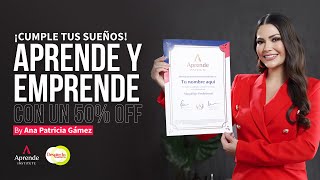 Aprende emprende ¡y cumple tus sueños  Aprende Institute en Univisión [upl. by Nos12]