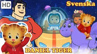 Daniel Tigers Kvarter 🏰📚 En Värld av Böcker  Videor för Barn [upl. by Elledoj]