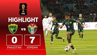 Pakistan vs Jordan 07 Leg 2 Extended Highlights  2026 FIFA World Cup Qualifiers AFC [upl. by Ramak]