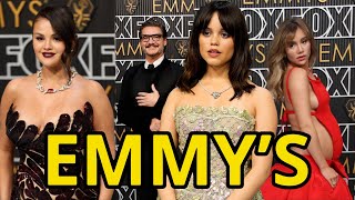 Emmys 2024 Selena Gomez Se Desespera  Jenna Ortega Revela Wensday 2  Robert Pattinson y Suki [upl. by Elrak]