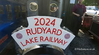 Rudyard Lake Railway Official Opening Weekend 18th May 2024 [upl. by Joiner]