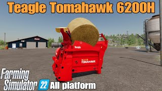 Teagle Tomahawk 6200H  FS22 mod for all platforms [upl. by Oberstone128]