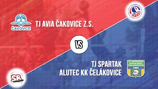 Nohejbal extraliga 2023 TJ AVIA Čakovice vs TJ Spartak ALUTEC KK Čelákovice [upl. by Plath]